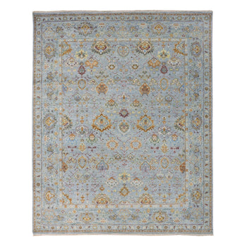 8'X10' Gray Sultanabad Reimagined 100% Wool Hand Knotted Oriental Rug