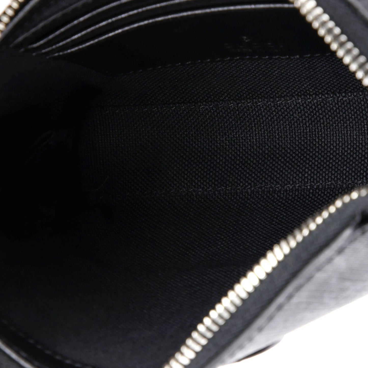 Gucci Interlocking G Patch Wristlet Messenger Bag Gg Coated Canvas Mini