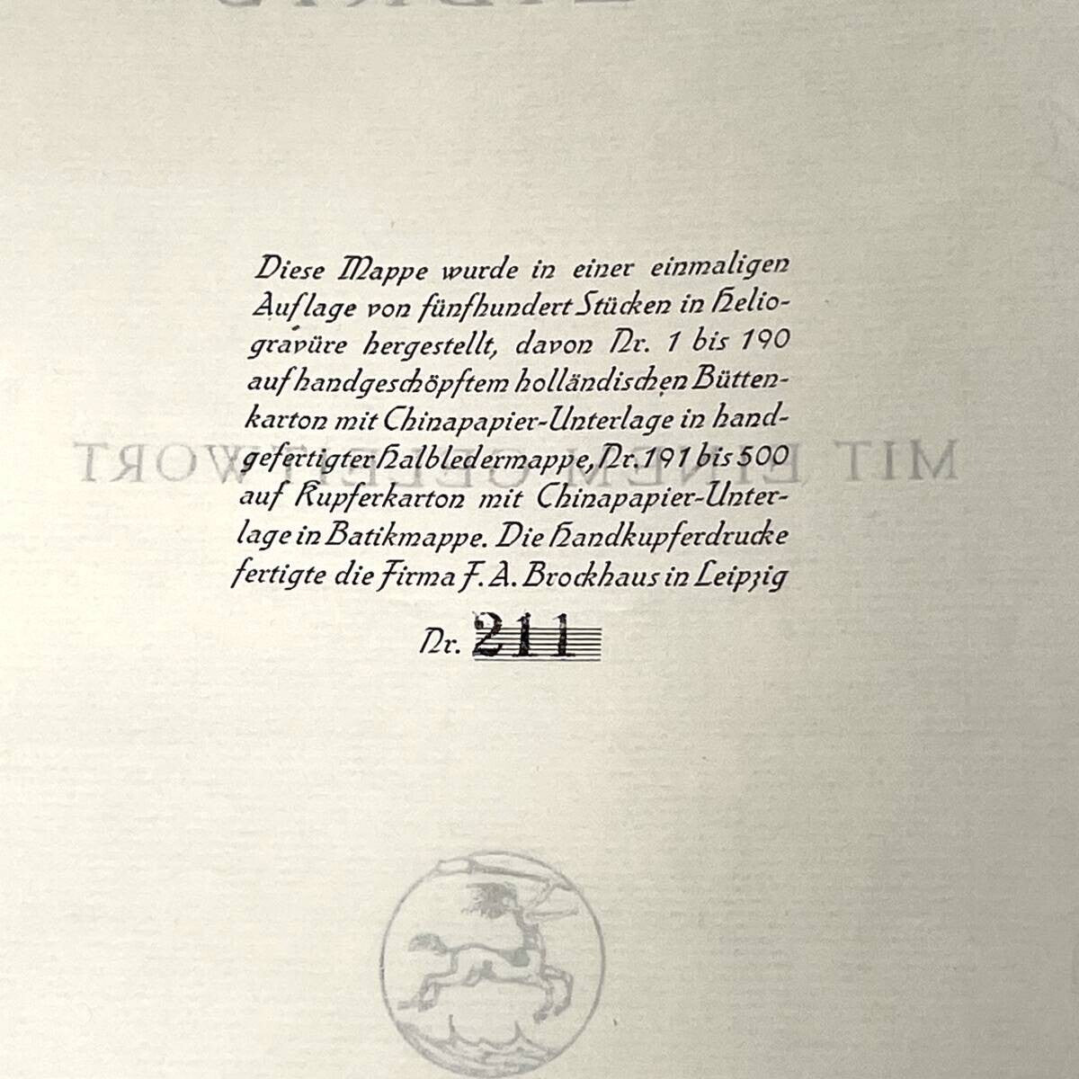21 Exlibris Von Franz Von Bayros Limited Edition 500 1920S Art Nouveau Portfolio