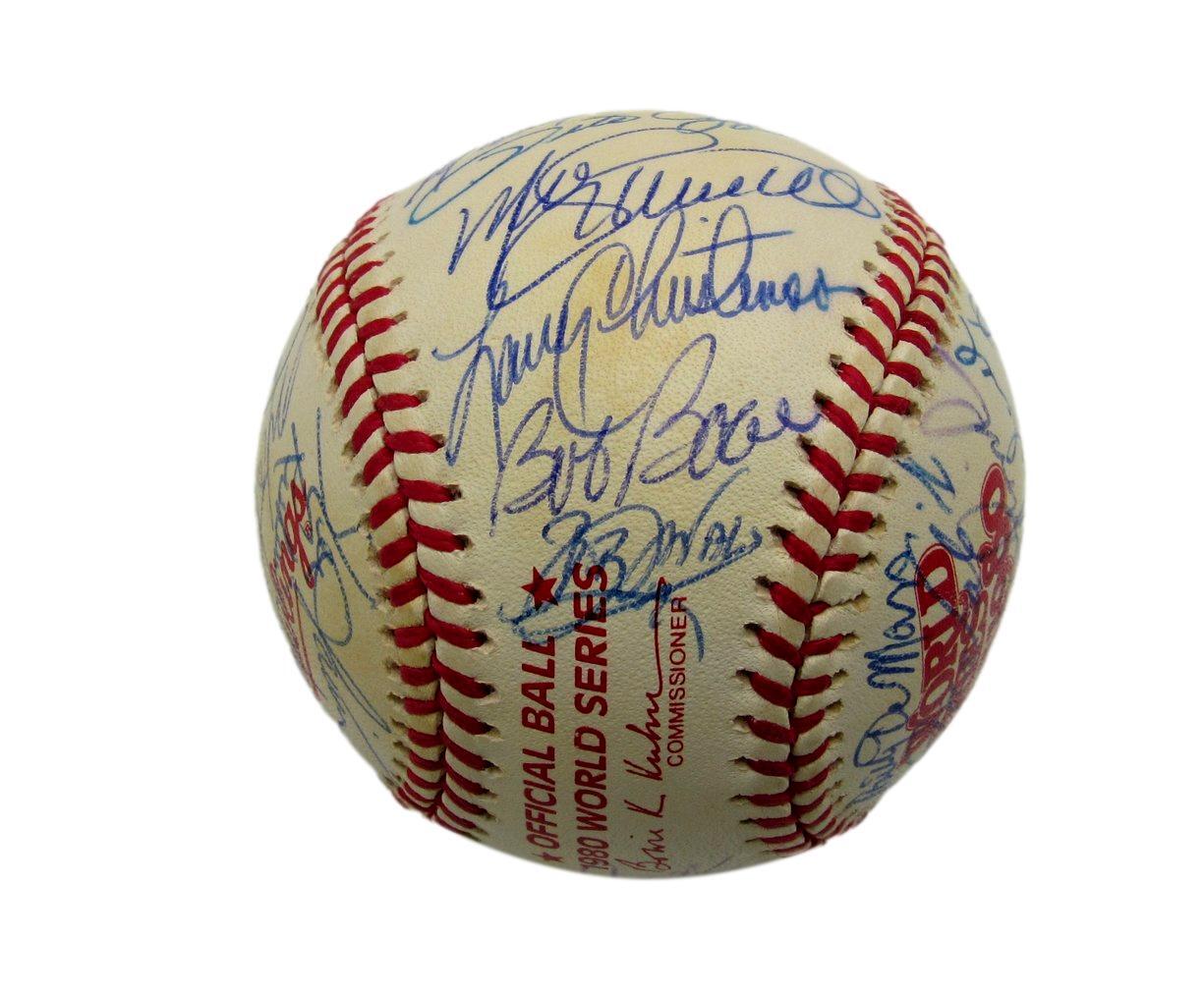 1980 Phillies Team-Signed (31) 1980 World Series