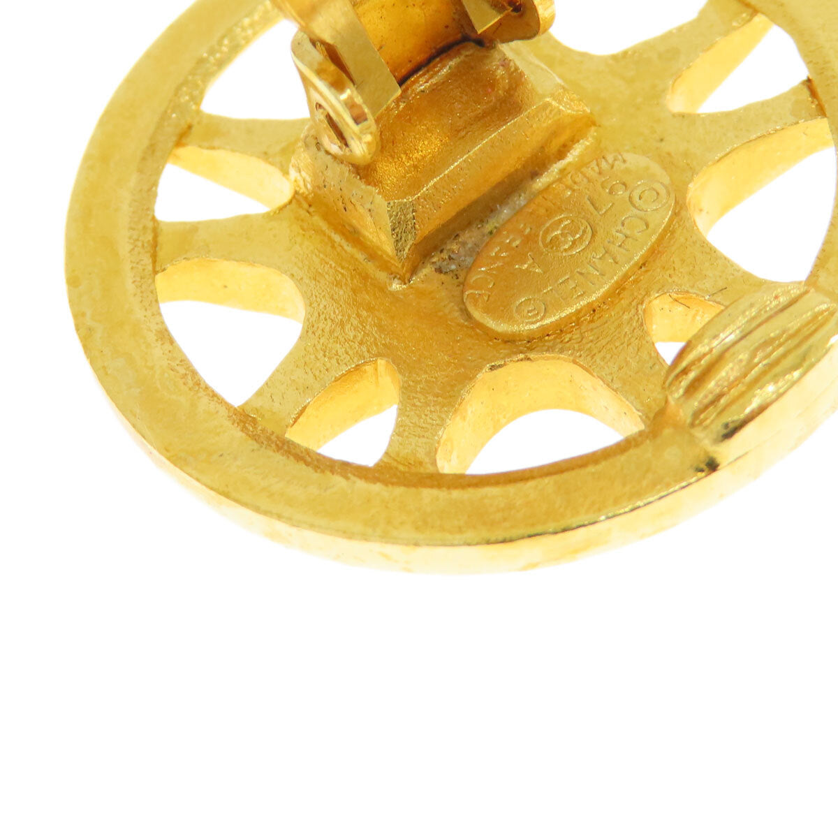 Chanel Earring Coco Mark Metal