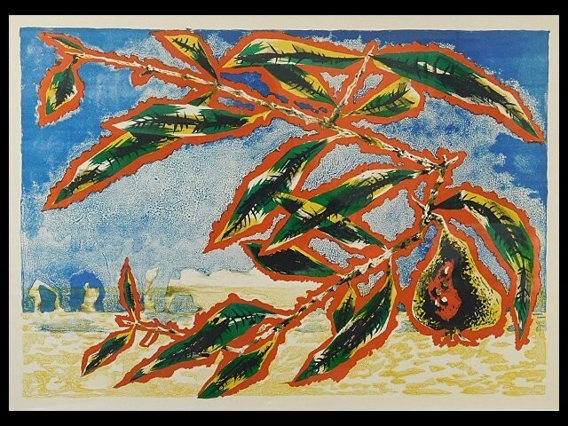 Jean Lurcat Untitled Tapestry Leaf Lithograph