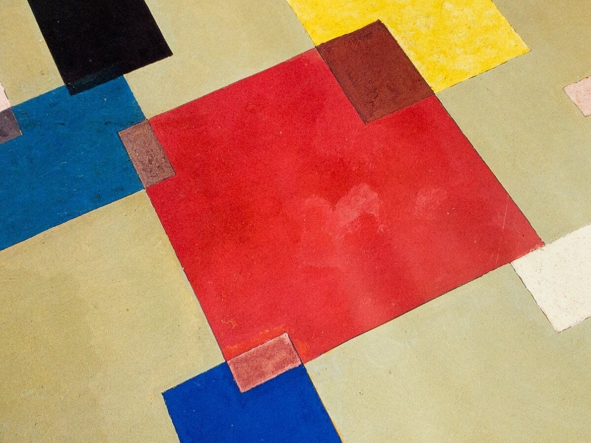 Wassily Kandinsky "Thirteen Rectangles" Vintage