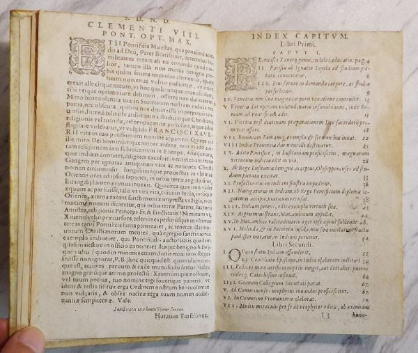 1597 Torsellino De Vita Francisci Xaverii Jesuit Japan Mission St Francis Xavier