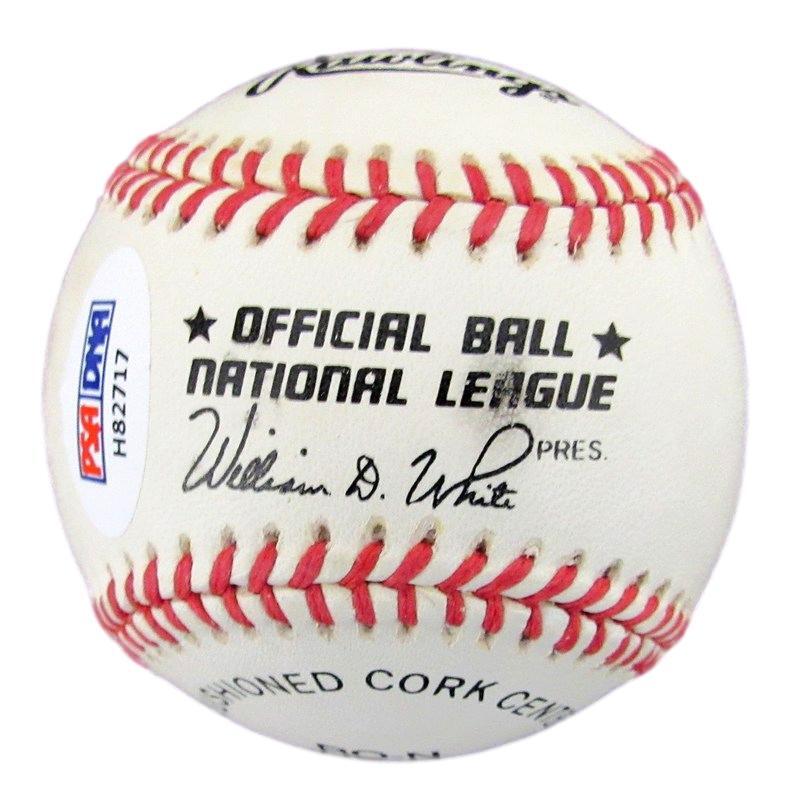 Willie Mays Hof Autographed Onl Baseball San