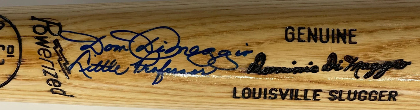 Dom Dimaggio Autographed Louisville Slugger Bat (Beckett)