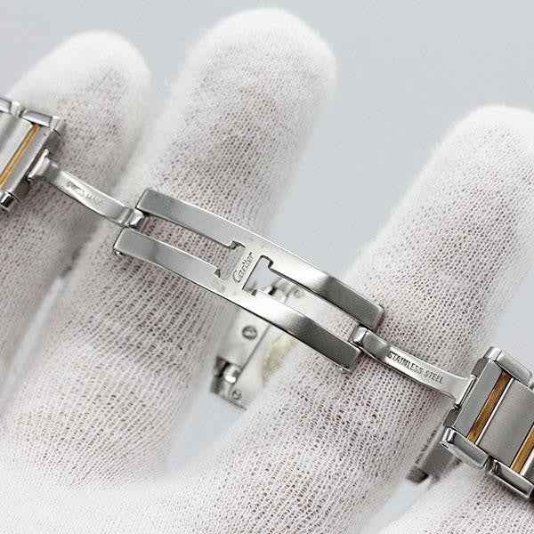 Cartier Tank Franaise Sm W51007Q4 Yg Quartz