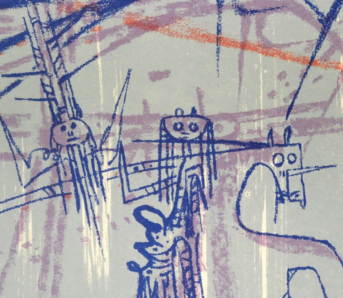 Wifredo Lam (Cuban) Original Lithograph Print