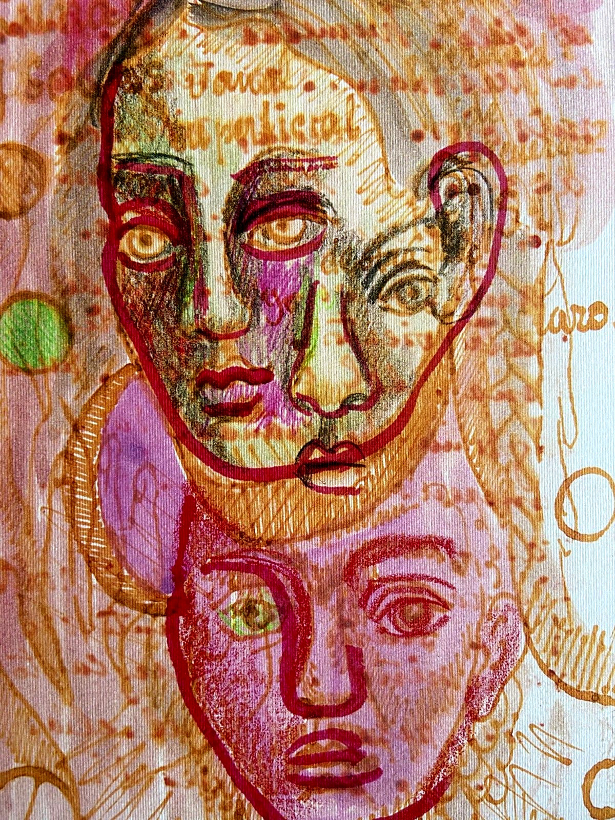 Frida Kahlo Lithograph Coa Signed Numbered By Hand In Pencil Crayon
