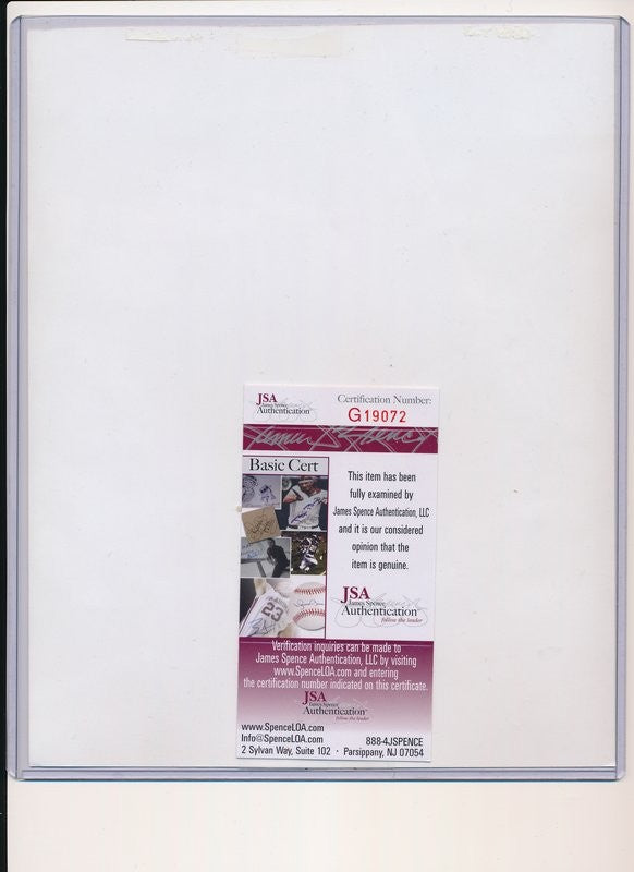 Mark McGwire Athletics Signed/Autographed 8x10 Photo JSA 137980