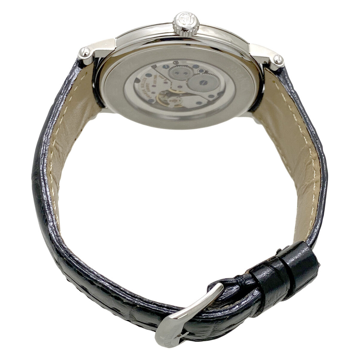 Franck Muller Round 7421 B S6 Guilloche Dial Silver Dial Watch Men