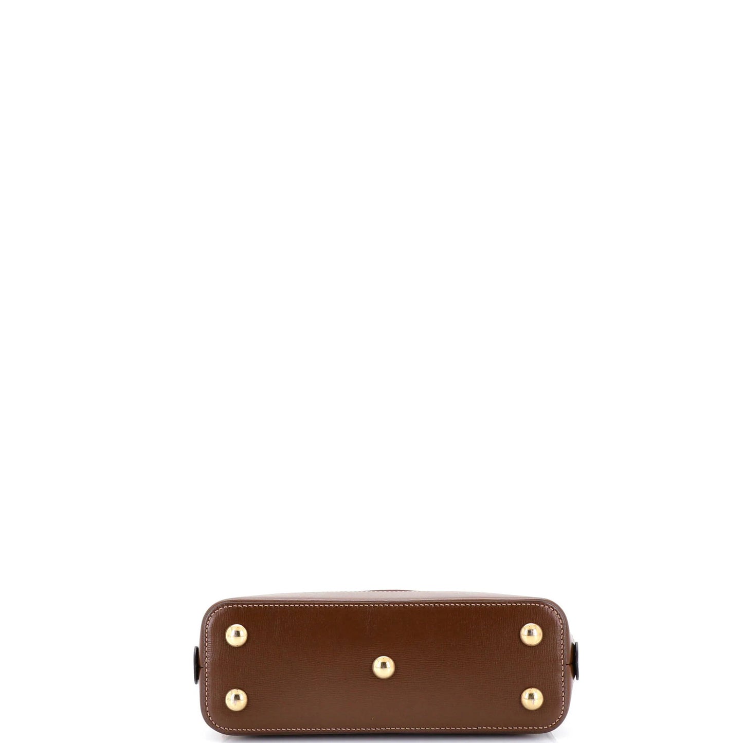 Gucci Horsebit 1955 Top Handle Bag Gg Coated Canvas With Leather Small