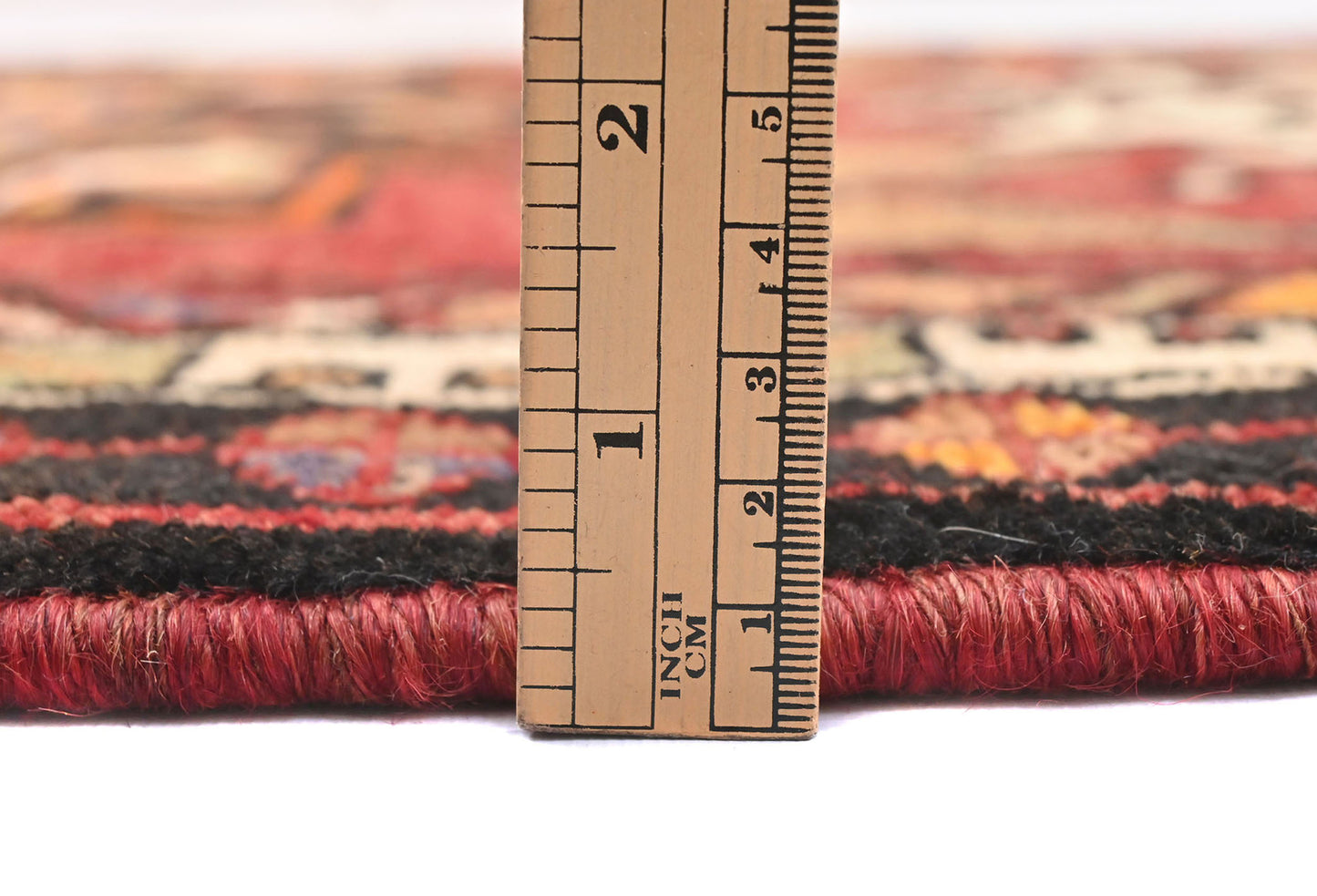 Hand-Knotted Vintage Oriental Runner Rug