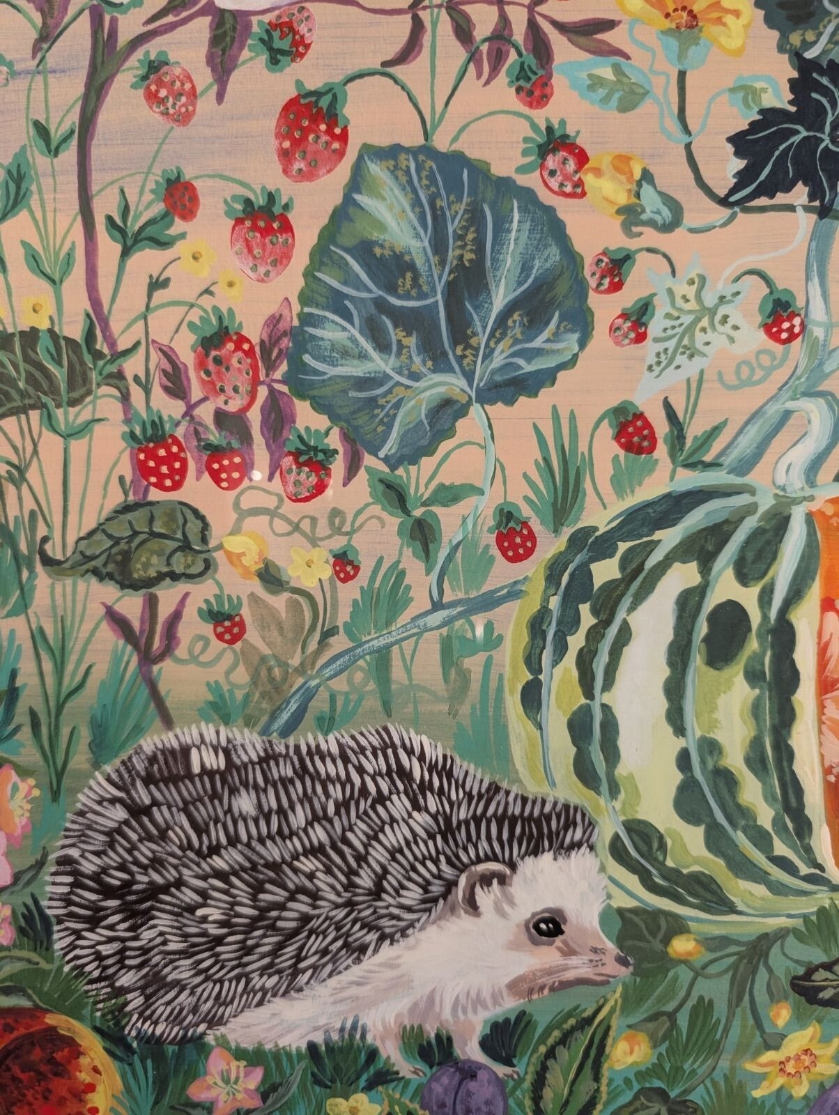 Nathalie Lt "Le Hrisson Au Melon" Gicle Print