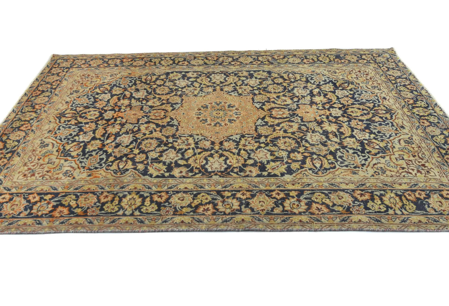 6'5X8'2 Ft Handmade Semi-Antique Oriental Rug