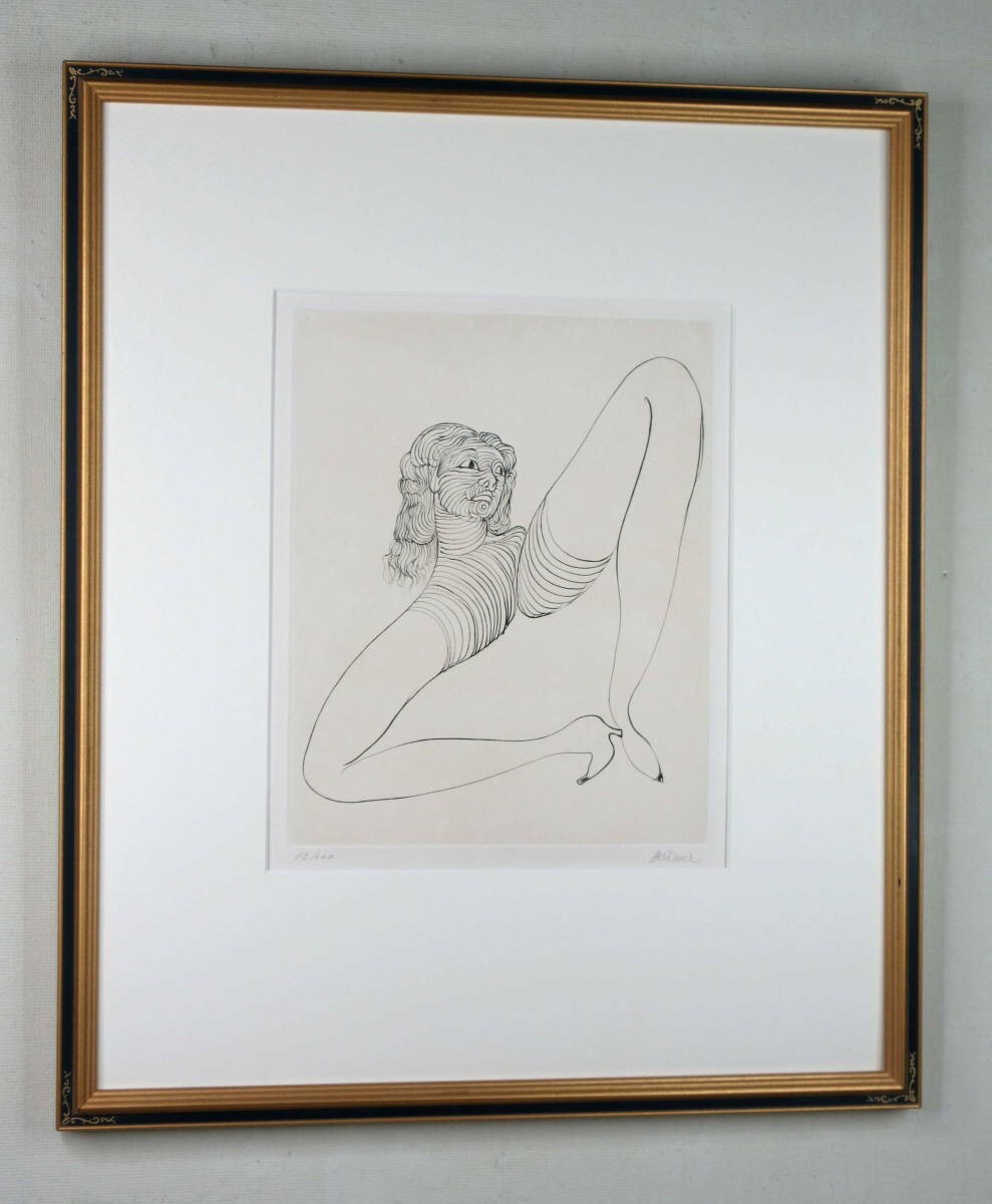 Hans Bellmer Original Etching Pencil Signed