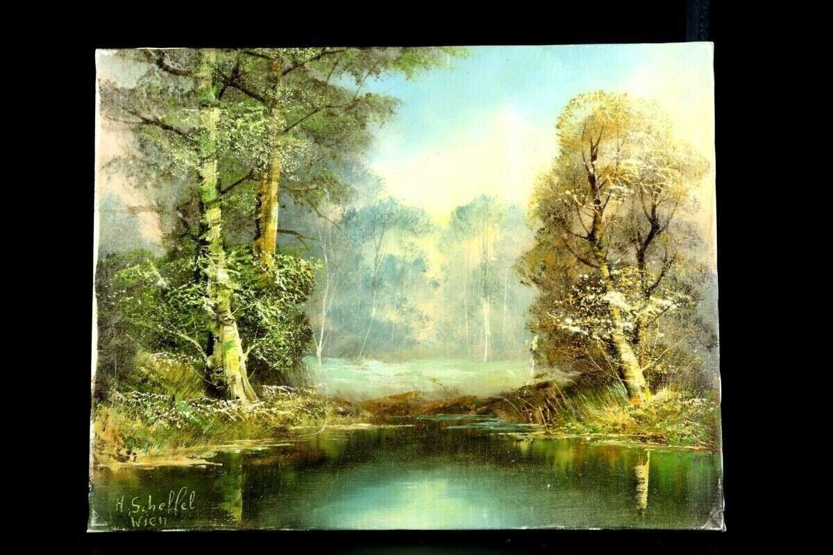 Hans Scheffel (Australian) Original Painting Oil