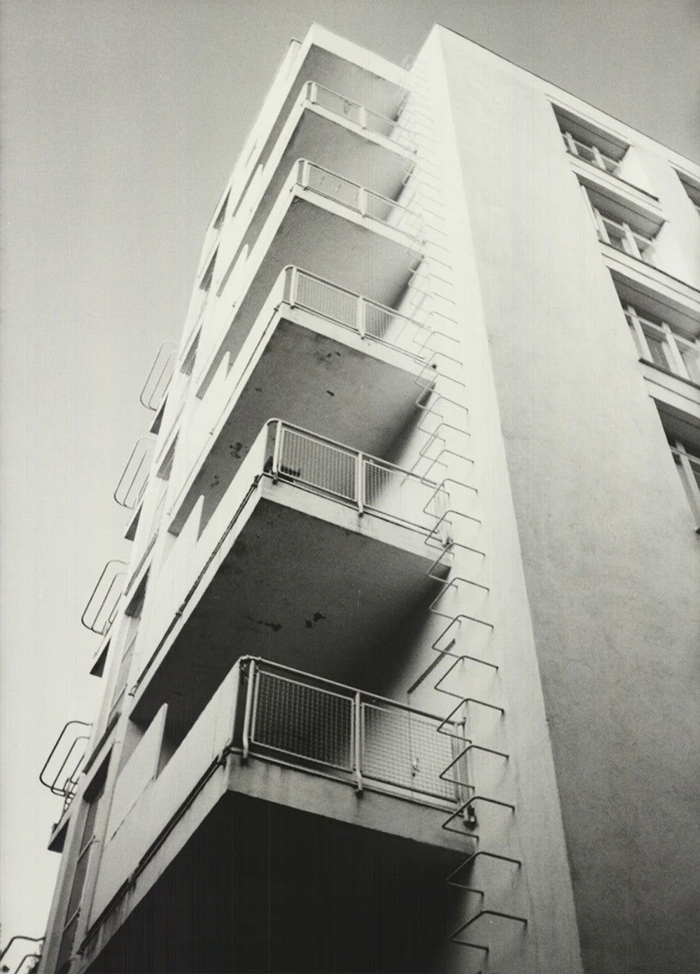 Gunther Forg Architektur Ii Signed " Offset Lithograph Contempora