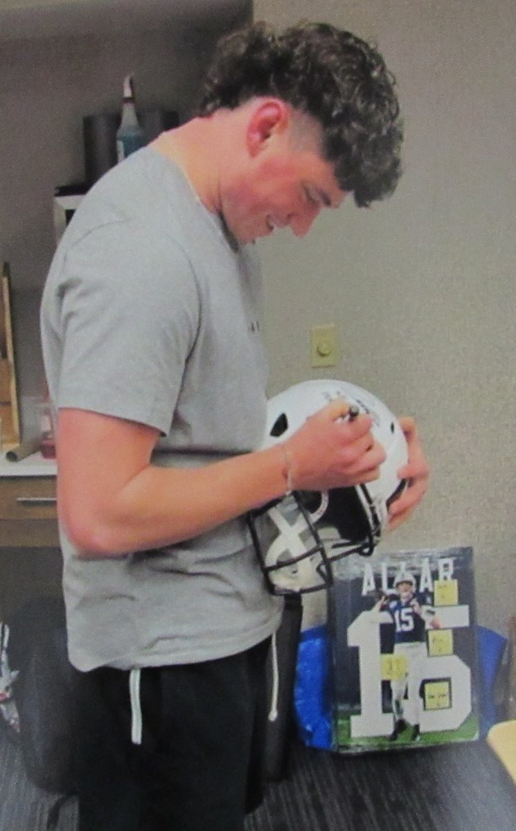 Drew Allar Signed/Insc Full Size Pro Line