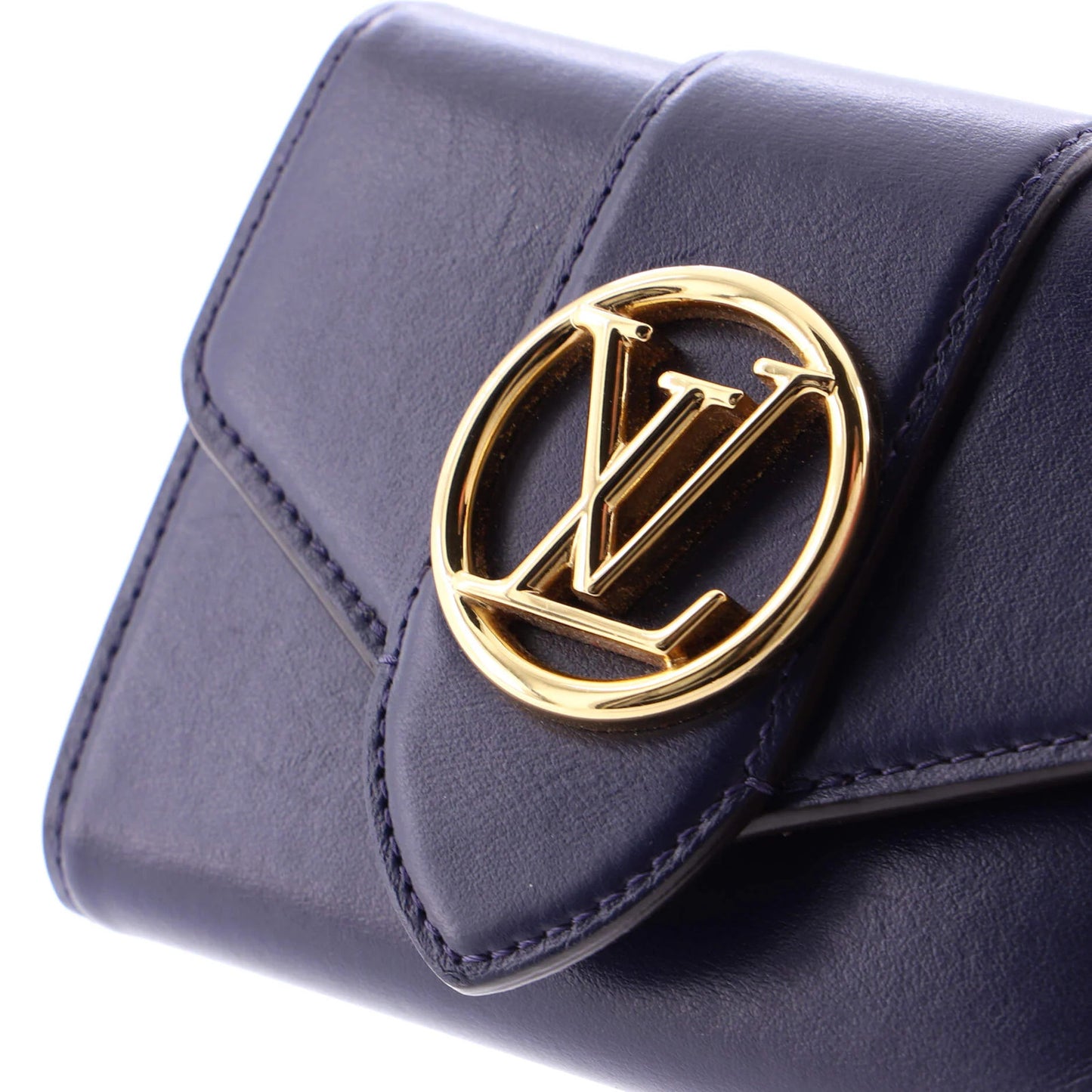 Louis Vuitton Lv Pont 9 Wallet Leather Compact