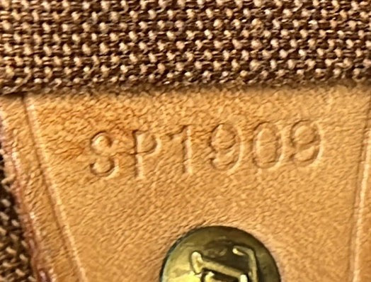 Louis Vuitton Vintage Montsouris Backpack Monogram Canvas Mm