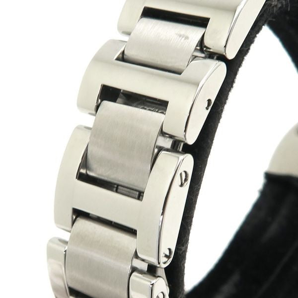 Cartier Baron Blue Sm W69010Z4 Blue Case Size 28Mm Ladies Used Watch #72321