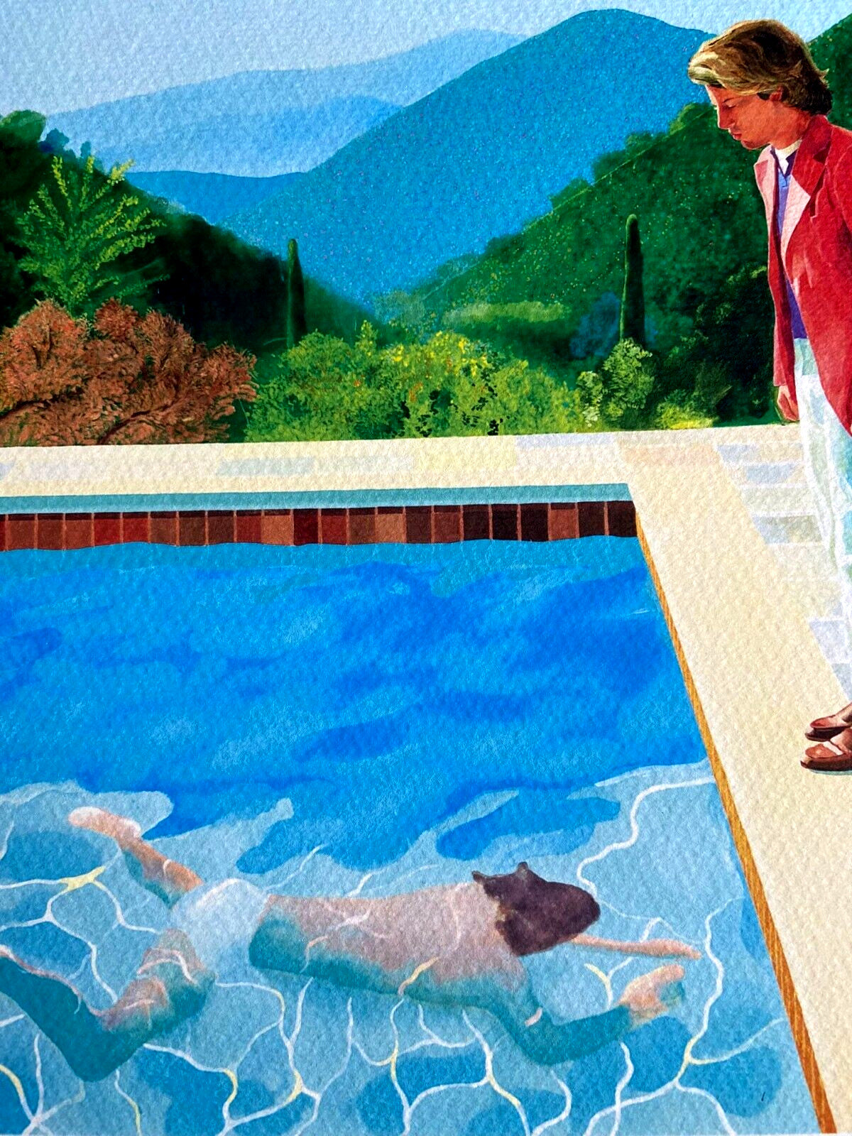David Hockney "Portrait Of An Artist" Lithograph