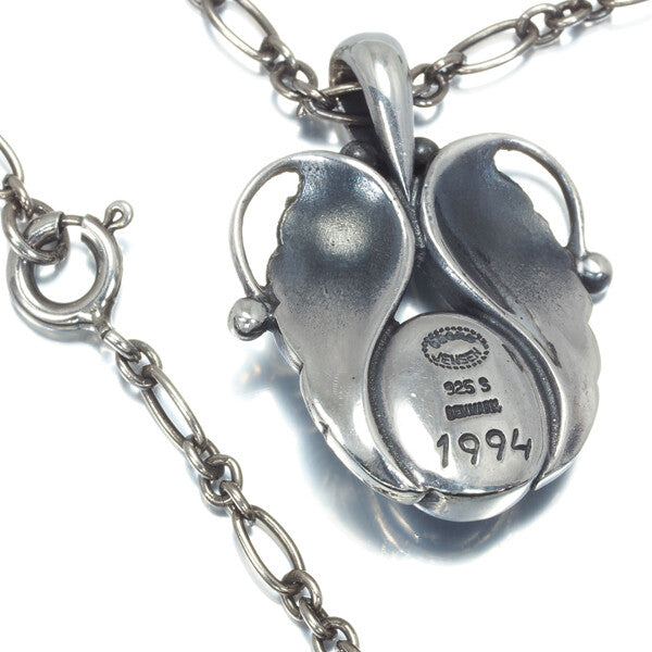 Georg Jensen Necklace Garnet Heritage 1994