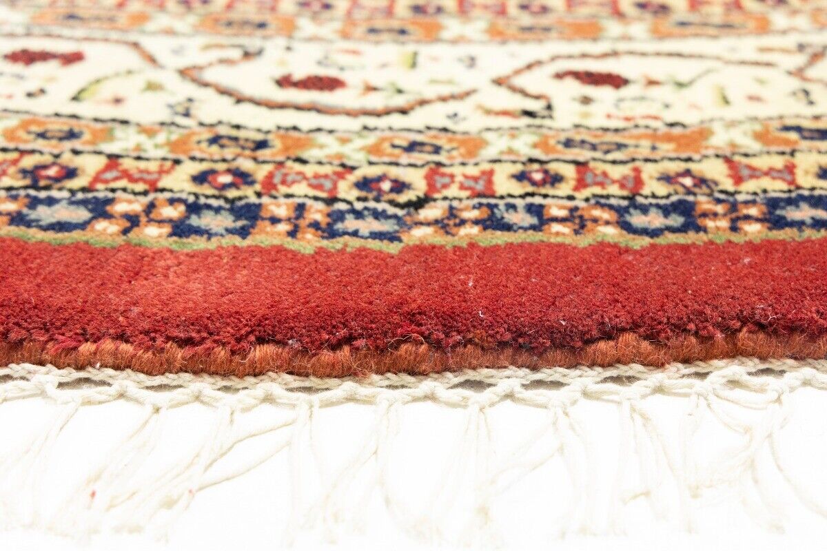 Handmade Tribal Indo Botemir Round Oriental Rug