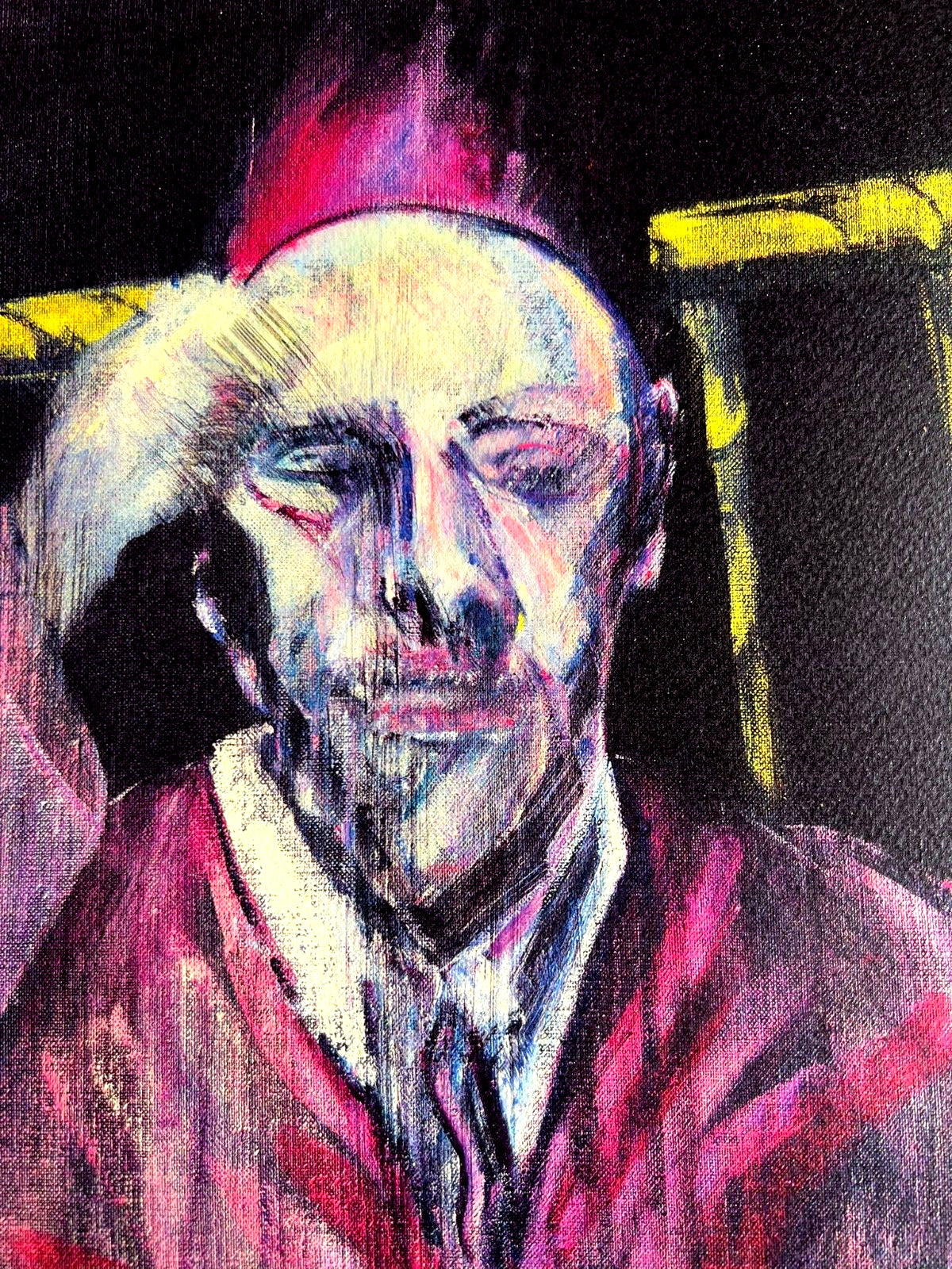 Francis Bacon Lithograph Coa Signed Pen Numbered