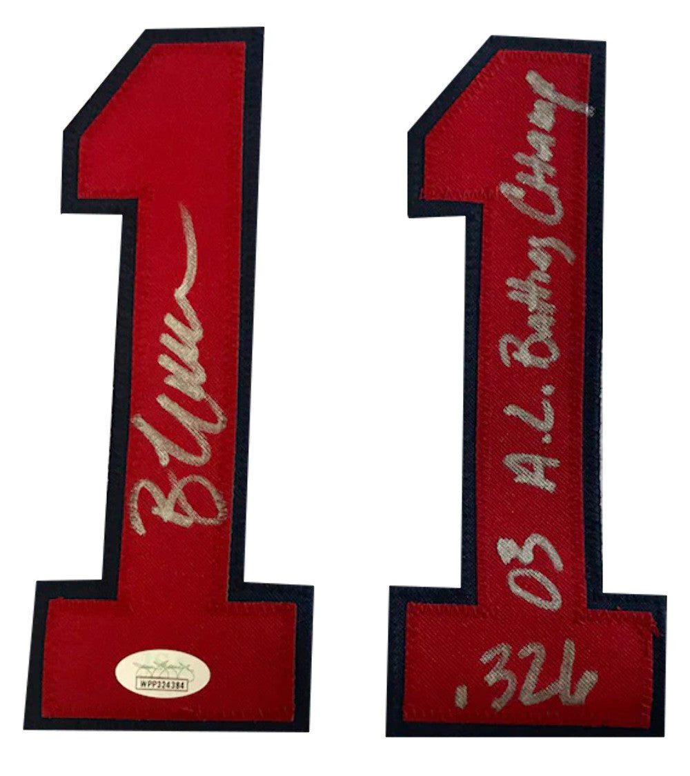 Bill Mueller Autographed "03 Al Batting Champ