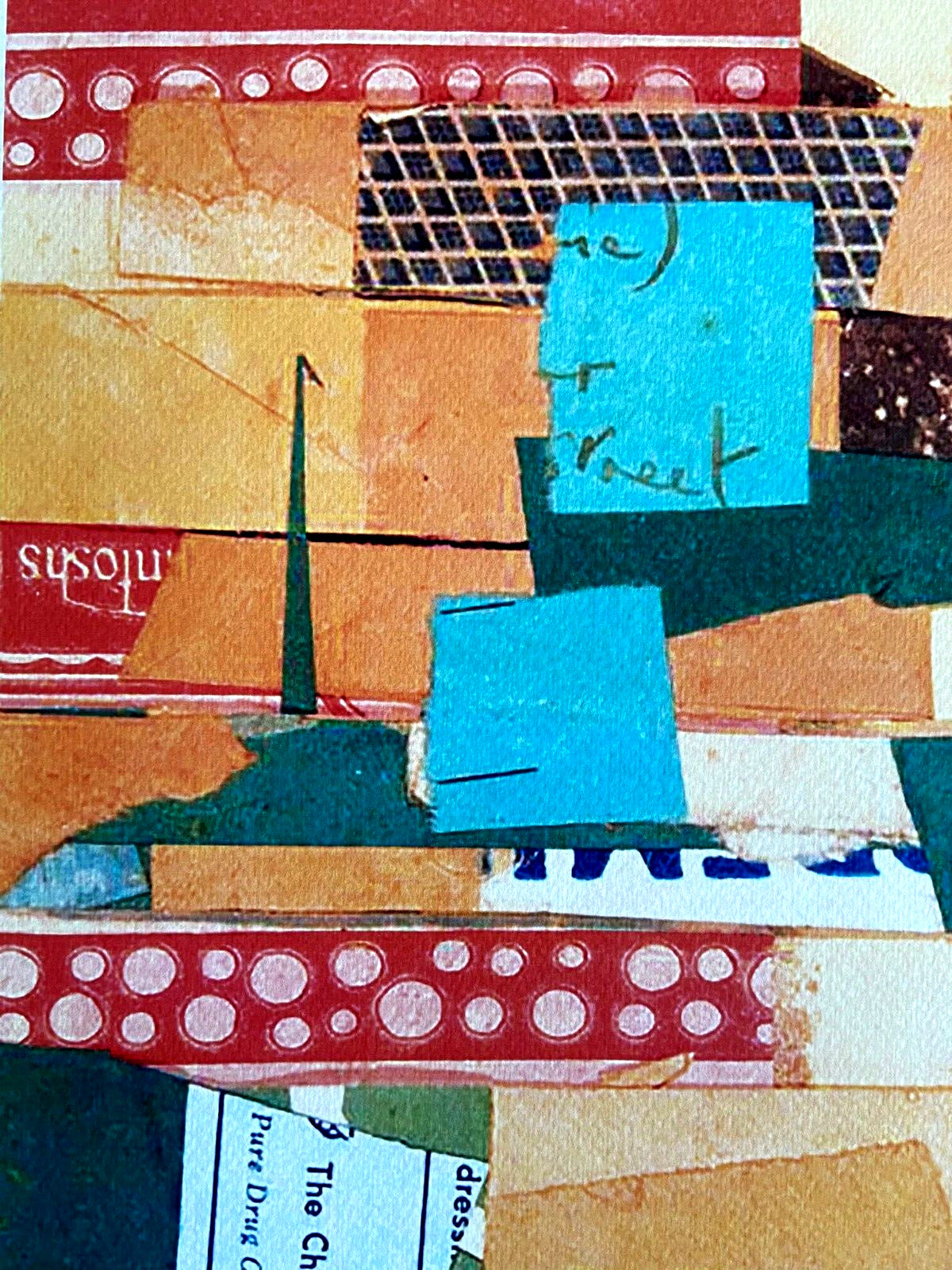 Kurt Schwitters Lithograph Coa