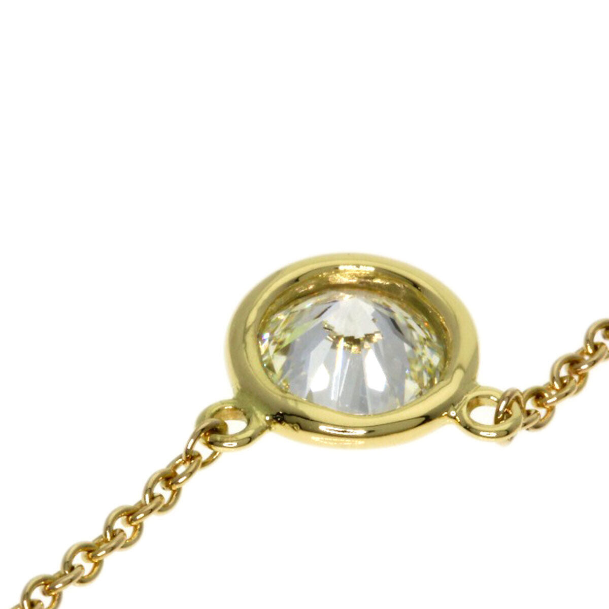 Tiffany&Co. Necklace By The Yard Diamond K18