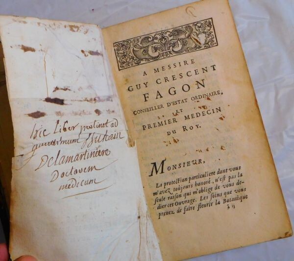 Histoire Des Plantes Qui Naissent Aux Environs De Paris - 1St Edition, 1698