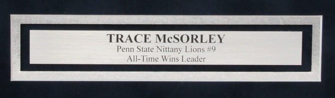 Trace Mcsorley Signed/Inscribed 16X20 Photo Penn