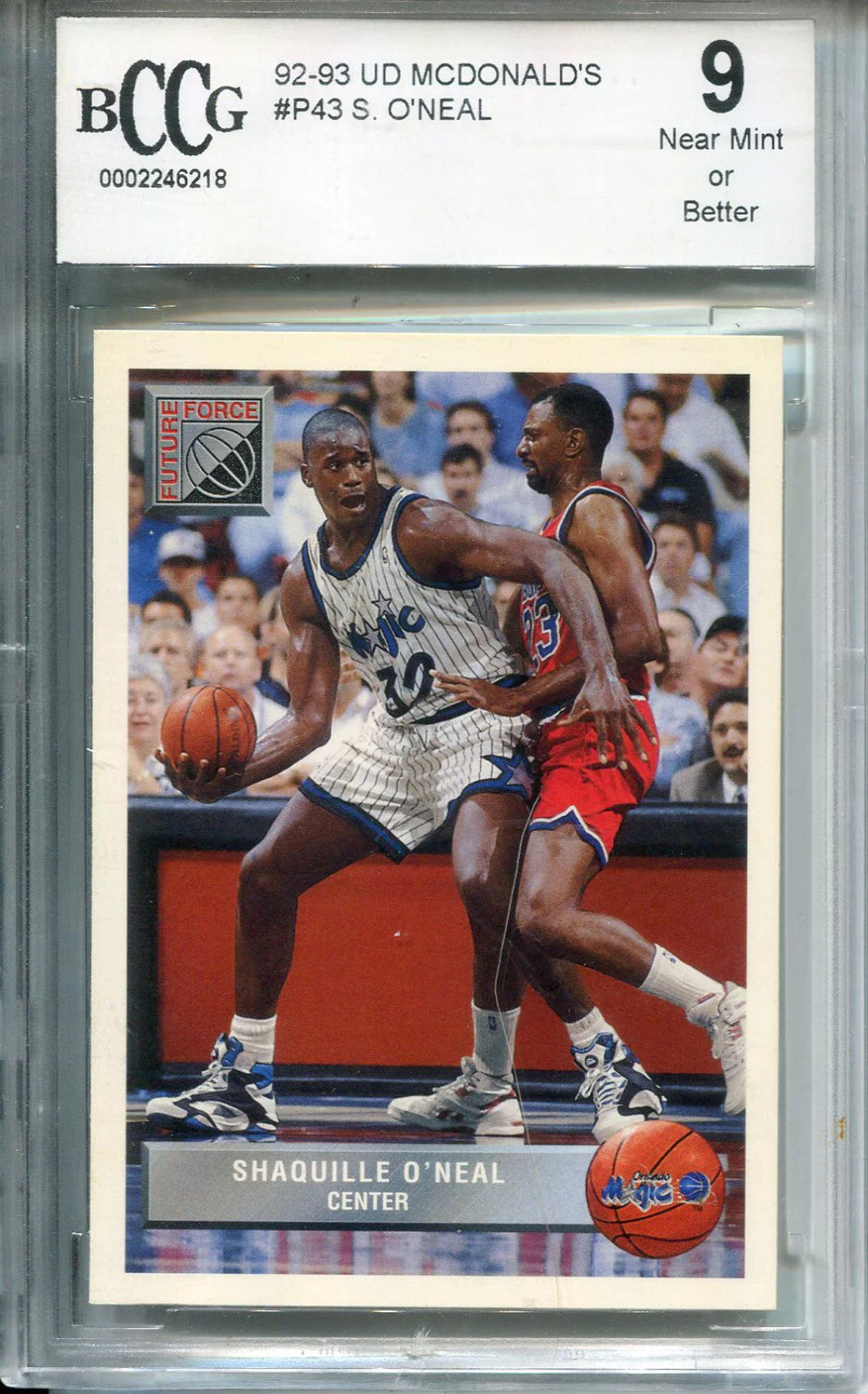 Shaquille O'Neal 1992-93 Upper Deck Rookie Card