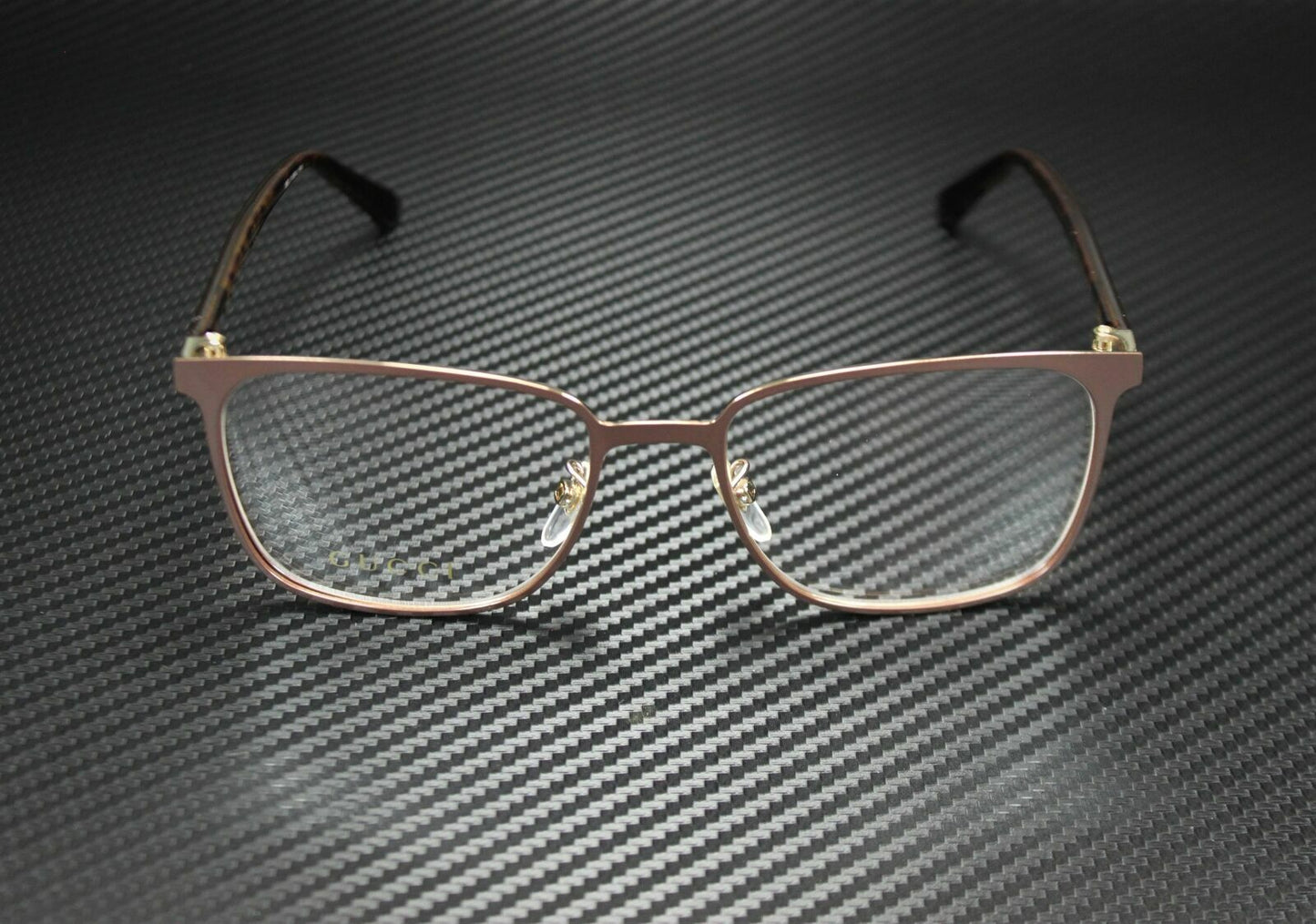 GUCCI GG0294O 003 Rectangular Brown Men's