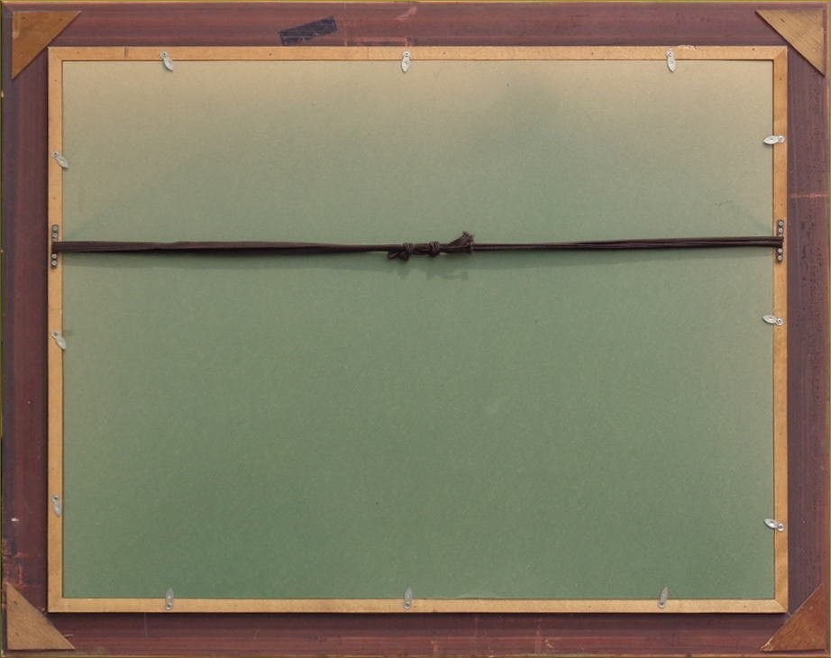 France Louis Rovira Original Oil Painting P20 Port Scene Harbor Boats Signed