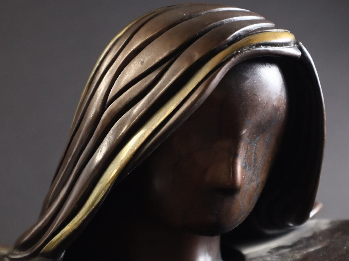 Andrea J Smith "Mother And Child" Bronze