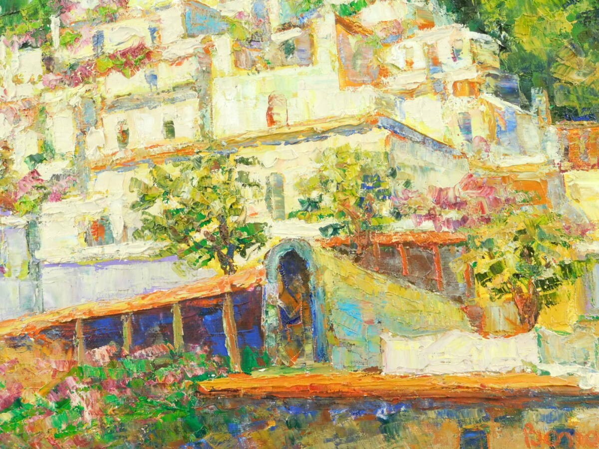 Bonanni Claudio (Italy) Original Painting Oil On Canvas Signed Framed
