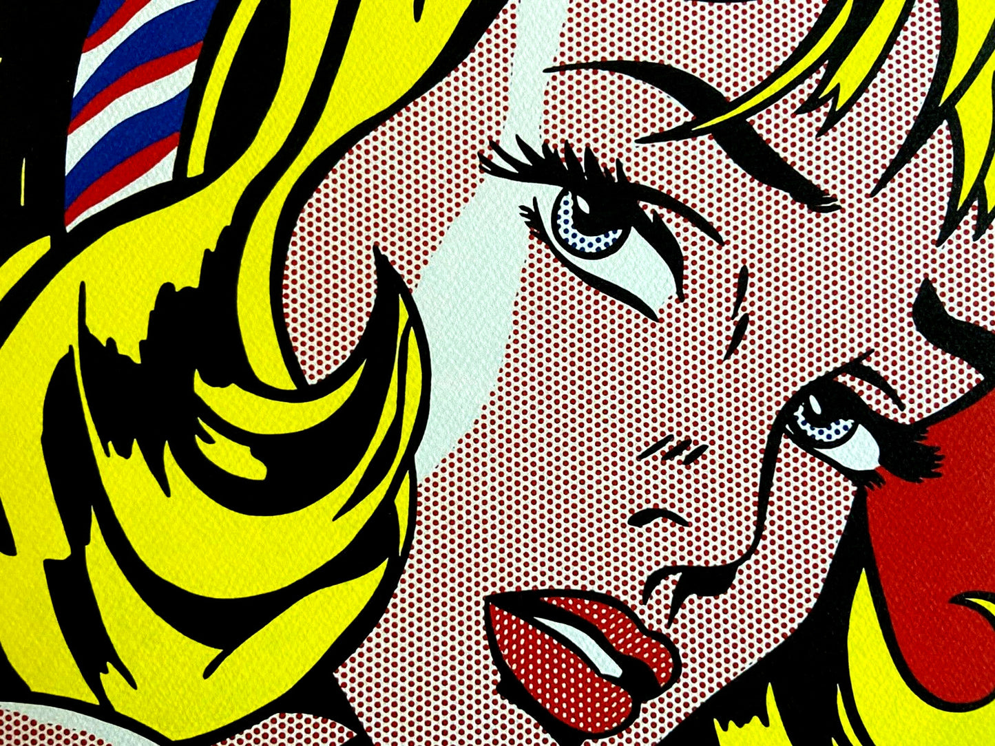 Roy Lichtenstein Lithograph Coa Signed With Pen
