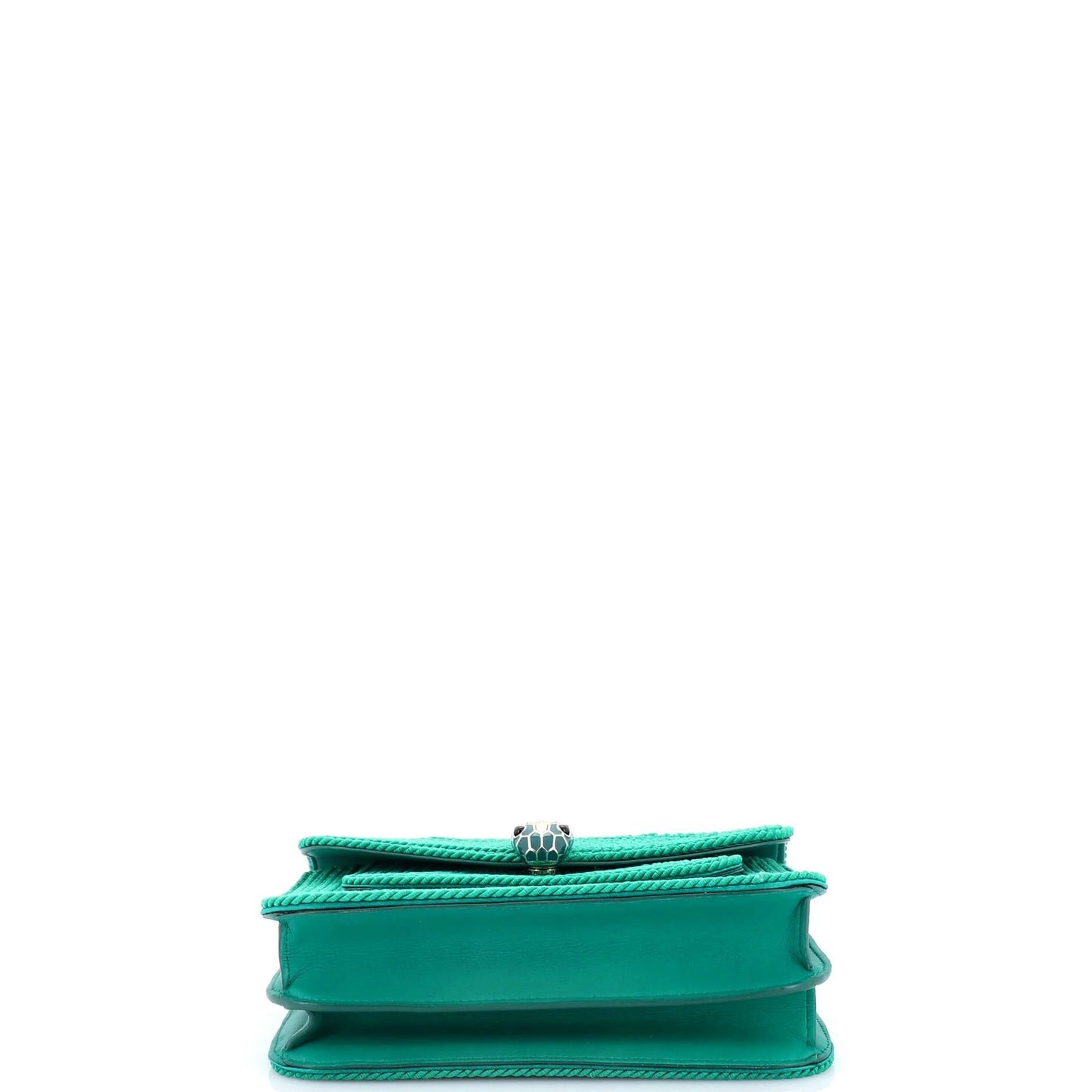 Bvlgari Serpenti Forever Shoulder Bag Cord And Leather Small