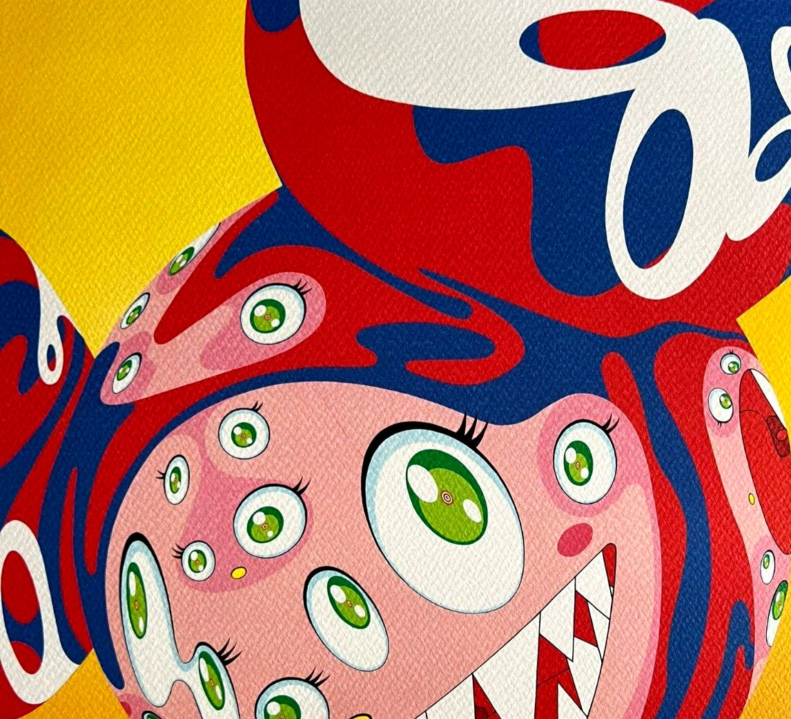 Takashi Murakami Lithograph Mori Art Museum Coa