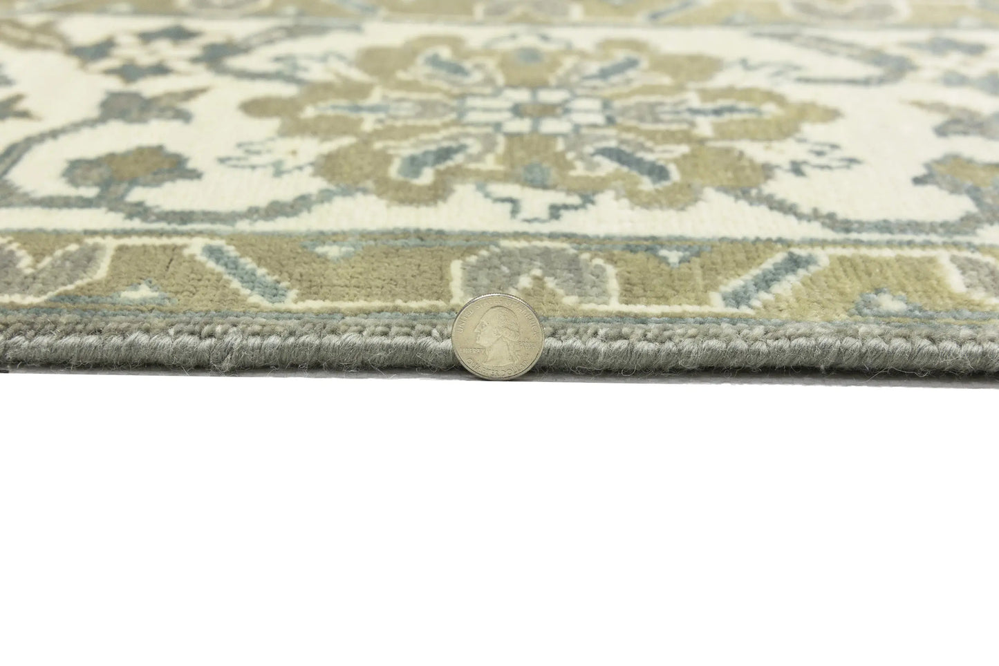 Oriental Peshawar Osh Chobi Large Square Rug