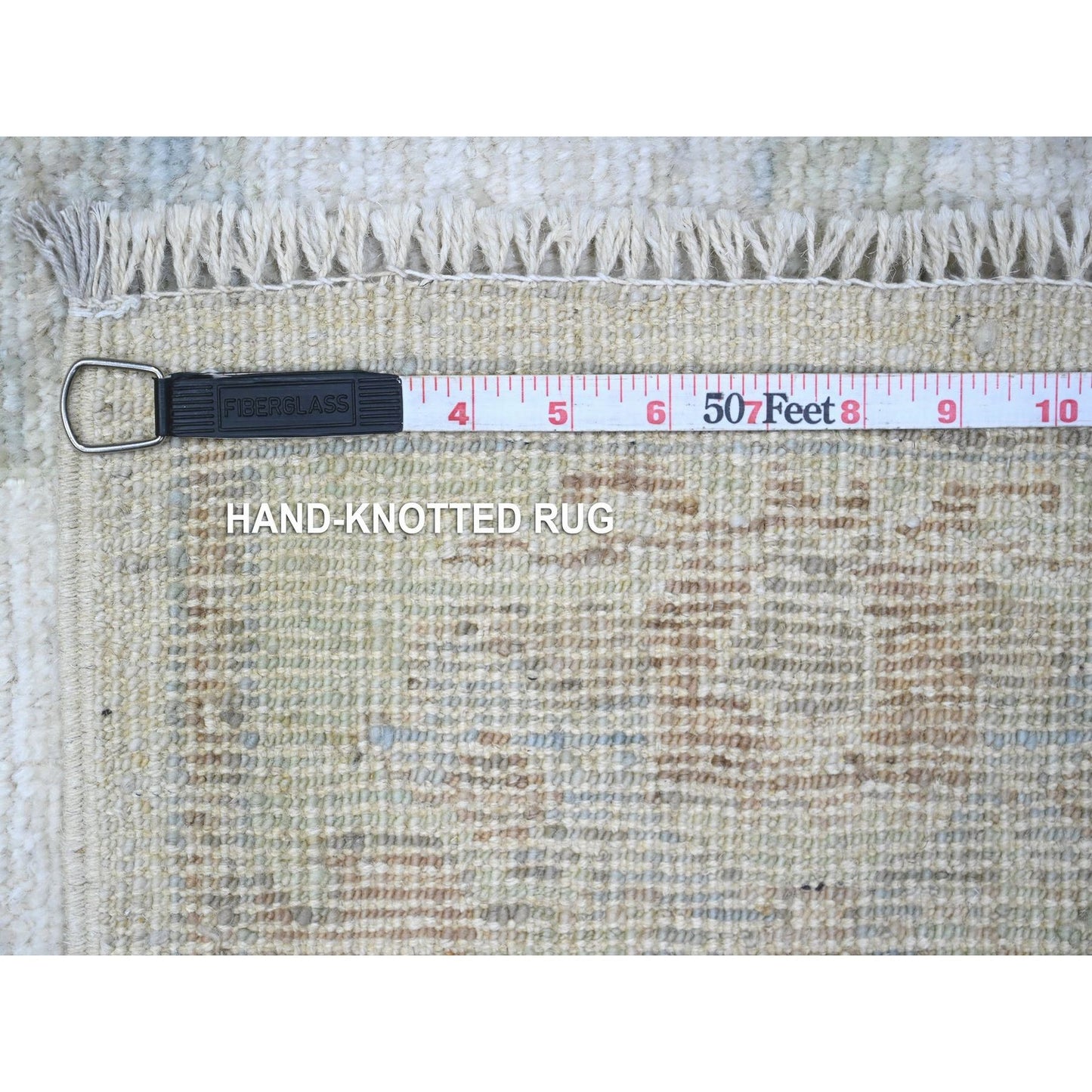 2'10"X16' Silver Gray Angora Oushak Oversized Oriental Runner Rug