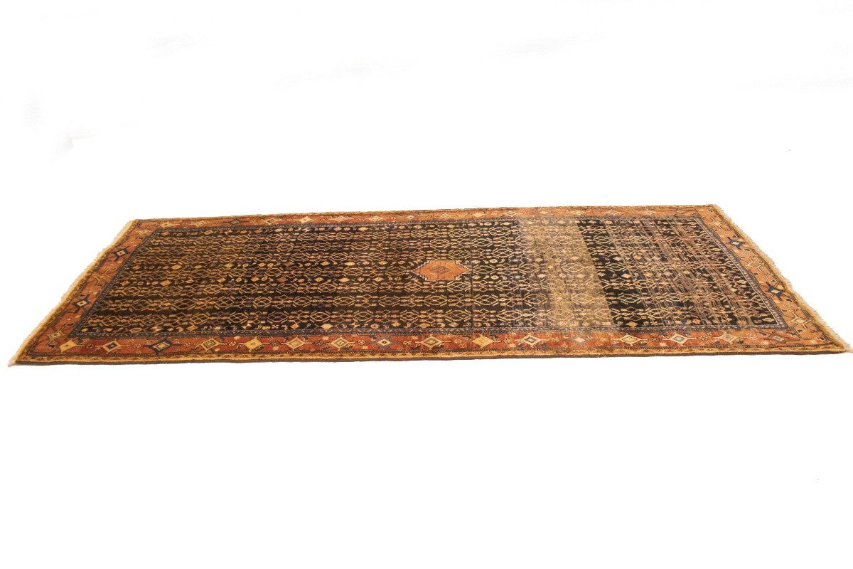 Vintage Tribal Style Handmade Oriental Runner Rug