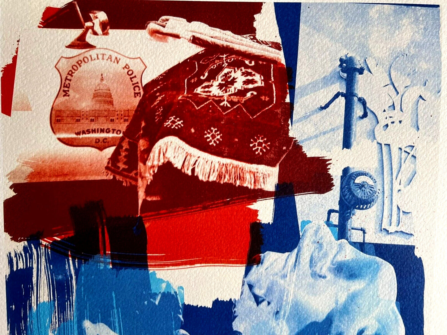 Robert Rauschenberg Lithograph Coa Signed Op