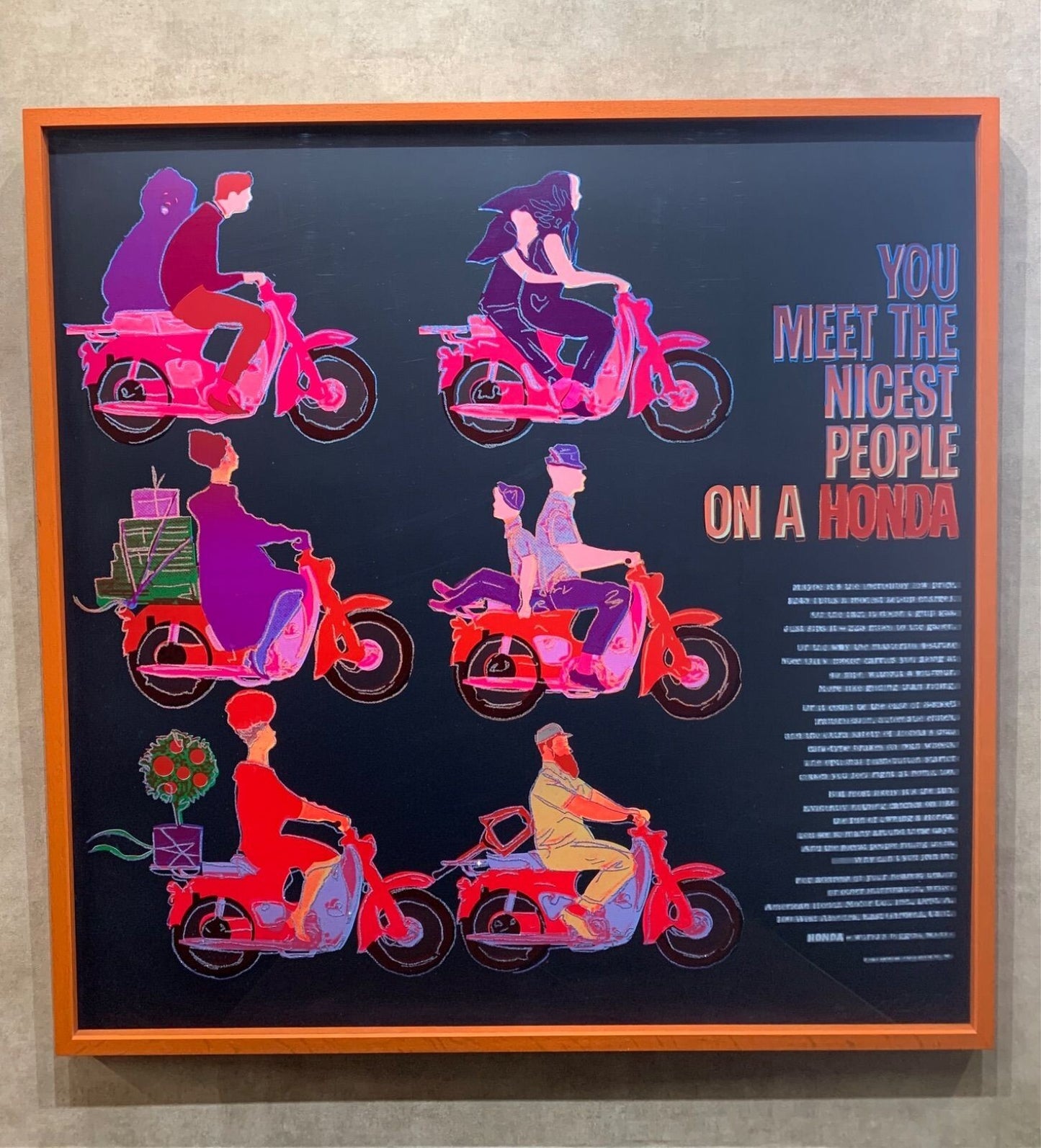 Rupert Jasen Smith - Honda Motorcycle Andy Warhol