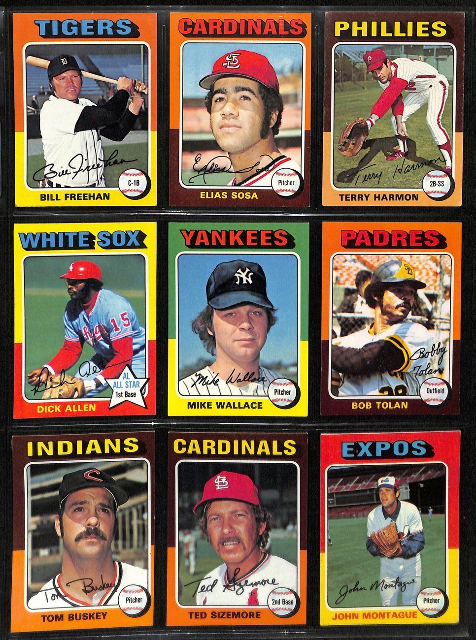 1975 Topps Baseball Card Complete Set (1-660)