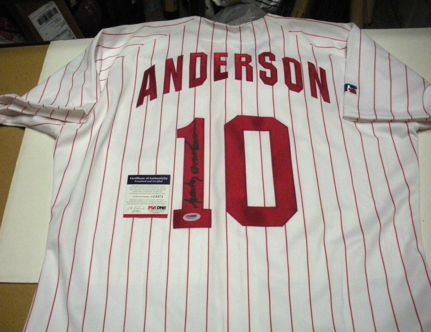 Sparky Anderson Cincinnati Psa/Dna/Coa Signed